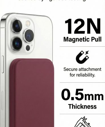 MagSafe Card Holder Stand-Red