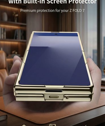 Magnetic Rotating Kickstand Case for SM-Fold7 | Phantom Series with Hinge Protection for Business
