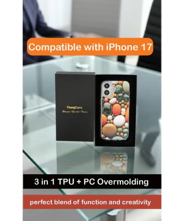 3 in 1 PBT + TPU Overmolding Magnetic Creative Design Phone Case-stone